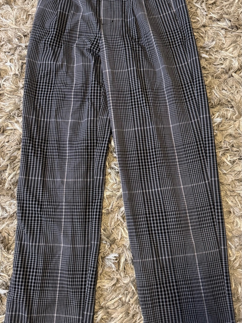 a new day Black and Gray  Plaid Women’s Dress Pants